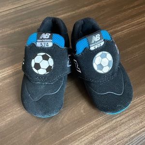 New Balance crib shoe, size 3